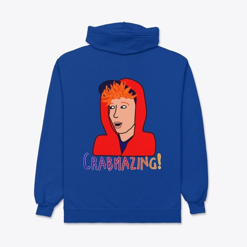 Crabmazing Brad + Crab Hoodie!